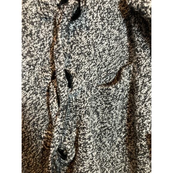 Dorman Wool Coat Womens Medium Gray Heavyweight Long Line Artsy Lagenlook Pocket - Picture 8 of 16